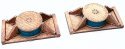 Cast Resin Freight Car Load -- Light Cable Spools 2-Pack, HO, Chooch Enterprises 7245