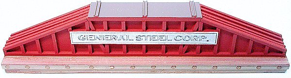 40-Ton Structural Beam Load -- For HO & O - 5-3/4 x 4/5′ 14.6 x 2cm, All Scales, Chooch Enterprises 7275