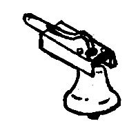 Bells pkg(2) -- Hood-Side Mount, HO, Details West 176