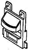Diesel Parts -- Coupler Buffer Plate pkg(2), HO, Details West 195