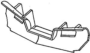 Snow Plows -- Santa Fe, Canadian National, HO, Details West 235