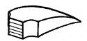 Garland Roof Vents pkg(8), HO, Custom Finishing 146