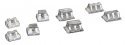 Bridge Shoes -- Assorted pkg(16), HO, Micro Engineering 80035