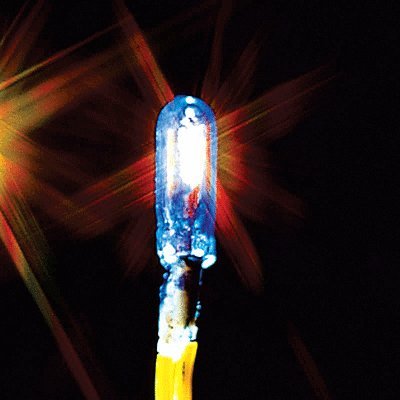 12-16V Grain Of Wheat Bulb -- Blue, All Scales, Faller Gmbh 180676