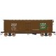 Fruit Growers Express Wood Refrigerator Car - Ready to Run -- Canadian National (1946 Boxcar Red, green, CNR Leaf Logo), HO, Int