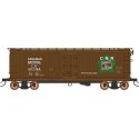 Fruit Growers Express Wood Refrigerator Car - Ready to Run -- Canadian National (1946 Boxcar Red, green, CNR Leaf Logo), HO, Int