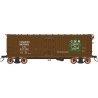 Fruit Growers Express Wood Refrigerator Car - Ready to Run -- Canadian National (1946 Boxcar Red, green, CNR Leaf Logo), HO, Int
