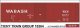 Railroad Decal Set -- Wabash 40′ Steel Boxcar, HO, Tichy Train Group 10364