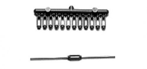 Turnbuckles pkg(24 Rust-Colored Styrene, Cored .032′), O, Tichy Train Group 2004