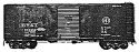 USRA 40′ Rebuilt Boxcar w/Steel Sides Upgrade - Kit -- Undecorated Single Car, HO, Tichy Train Group 4028