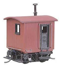 104 Logging Caboose - Kit -- Undecorated, HO, Kadee Quality Products 104