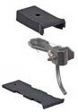 115 Whisker(R) Metal Couplers & Log Car Gearboxes -- Medium (9/32′) Centerset Shank, HO, Kadee Quality Products 115