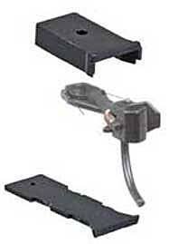 115 Whisker(R) Metal Couplers & Log Car Gearboxes -- Medium (9/32′) Centerset Shank, HO, Kadee Quality Products 115