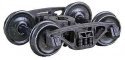 Barber(R) S-2-B 70-Ton Friction Bearing Self-Centering HGC Trucks -- Code 88 (.088`) 33` S, HO, Kadee Quality Products 1566