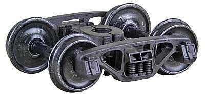 Barber(R) S-2-B 70-Ton Friction Bearing Self-Centering HGC Trucks -- Code 88 (.088`) 33` S, HO, Kadee Quality Products 1566