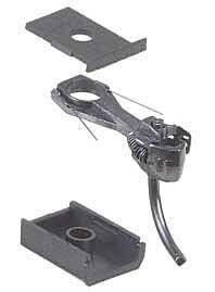 158 Whisker(R) Scale Self-Centering Knuckle Couplers - Kit - Magne-Matic(R) -- Medium 9/32′, HO, Kadee Quality Products 158