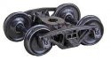 Bettendorf AAR Self-Centering HGC Leaf-Spring Caboose Trucks -- Code 88 (.088`) 33` Smooth, HO, Kadee Quality Products 1580