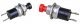 Single Pole Single Throw Push Button Control Panel Switches - Quickie -- 2 Each Bla, All Scales, Kadee Quality Products 163