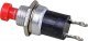 Single-Pole Single-Throw Push-Button Control Panel Switch - Quickie -- Red - Normal, All Scales, Kadee Quality Products 165