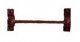 Side Grab Irons -- Red Oxide pkg(16), HO, Kadee Quality Products 2250
