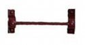 Side Grab Irons -- Red Oxide pkg(16), HO, Kadee Quality Products 2250