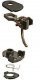 34 Plastic-Shank Coupler - Kit - Magne-Matic(R) -- Short 1/4′ Underset w/233 Draft Gear Boxe, HO, Kadee Quality Products 34