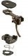 37 Plastic-Shank Coupler - Kit - Magne-Matic(R) -- Medium 9/32′ Underset w/233 Draft Gear Bo, HO, Kadee Quality Products 37