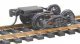 Bettendorf T-Section Fully Sprung Metal Trucks w/Whisker(R) Couplers - Kit -- Code 110 (.11, HO, Kadee Quality Products 512