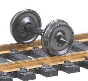 Code 110 (.110`) 33` Smooth-Back RP-25 Wheelsets pkg(12), HO, Kadee Quality Products 520