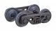 ACL Barber(R) S-2 70-Ton Roller-Bearing Self-Centering HGC Trucks -- Code 110 (.110`) 33` S, HO, Kadee Quality Products 560