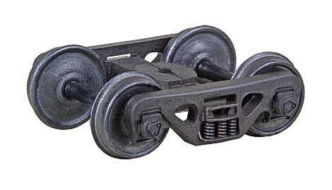 ACL Barber(R) S-2 70-Ton Roller-Bearing Self-Centering HGC Trucks -- Code 110 (.110`) 33` S, HO, Kadee Quality Products 560