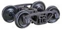 Barber(R) S-2-B 70-Ton Friction Bearing Self-Centering HGC Trucks -- Code 110 (.110`) 33` S, HO, Kadee Quality Products 566
