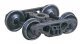 Barber(R) S-2 70-Ton Roller Bearing Self-Centering HGC Trucks -- Code 110 (.110`) 33` Smoot, HO, Kadee Quality Products 570