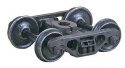 Barber(R) S-2 70-Ton Roller Bearing Self-Centering HGC Trucks -- Code 110 (.110`) 33` Smoot, HO, Kadee Quality Products 570