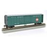 50′ Steel Mechanical Reefer - Ready to Run - Silver Series(R) -- Railway Express Agency 7763 (green, red), HO, Bachmann Indust