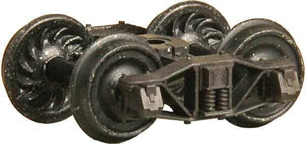 3` 7` Arch Bar HGC 2-Piece Trucks -- 1 Pair, HOn3, Kadee Quality Products 720