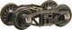 4` 6` Arch Bar HGC 2-Piece Trucks -- 1 Pair, HOn3, Kadee Quality Products 721