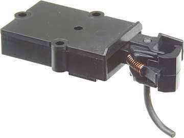 Coupler w/Straight Centerset Shank In Standard Draft Gear Box -- Black, 1 Pair, G, Kadee Quality Products 830