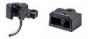 Knuckle Couplers -- Body-Mount Medium Offset Coupler w/Short Narrow Gear Box, G, Kadee Quality Products 836