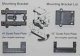 Conversion Packet -- For Mounting 820 or 830 On Aristo-Craft GE U25B Locos, Less Couplers, I, Kadee Quality Products 884