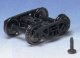 Barber S-2 70-Ton Roller Bearing Trucks pkg(2), HO, Kato USA Inc 31602