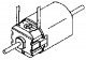 Motor -- With Flywheels & Mount, HO, Kato USA Inc 956010
