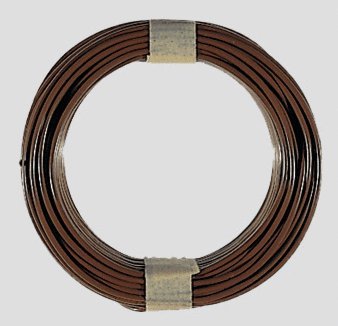 Single-Conductor Wire - 33′ 10.1m -- Brown, All Scales, Marklin, Inc 7102
