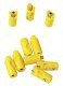 New Style Sockets pkg(10) -- Yellow, All Scales, Marklin, Inc 71422