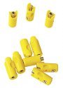 New Style Sockets pkg(10) -- Yellow, All Scales, Marklin, Inc 71422