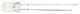 Standard Light Emiting Diodes (LEDs) 5mm Diameter -- White pkg(2), All Scales, Miniatronics Corp. 1250002