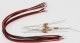 2 x 3mm Surface Mount LED pkg(4) -- White, All Scales, Miniatronics Corp. 1262504