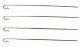 Electrical Track Pick-Up (Phosphor Bronze) -- 2 Sets, 4 Pieces Total, All Scales, Miniatronics Corp. 5500104