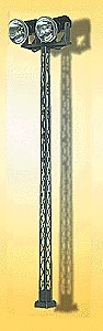Double Railyard Spotlight -- 5-1/2′ 13.7cm Tall, HO, Miniatronics Corp. 7212801