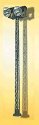 Double Railyard Spotlight -- 5-1/2′ 13.7cm Tall, HO, Miniatronics Corp. 7212801
